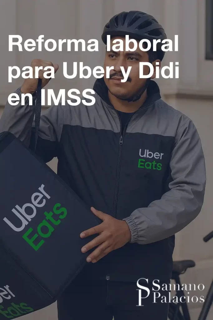 Persona preocupada por la Reforma laboral para Uber y Didi en IMSS