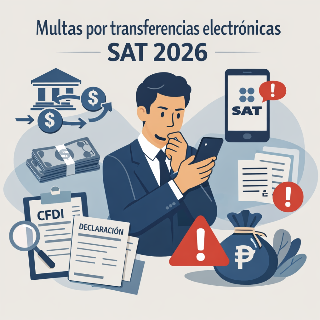 Transferencias que multará el SAT 
